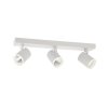 Czarne Reflektory Sufitowe Lampa Spot ITALUX HELVIA SPL-31991-3B-BK